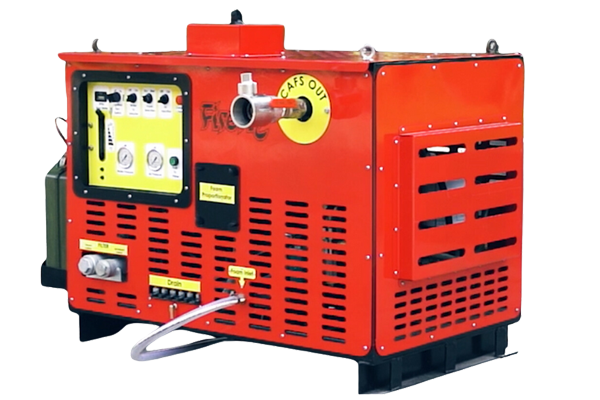 CAFS SC 1400 - نظام رغوة الهواء المضغوط, Fire Truck Pump