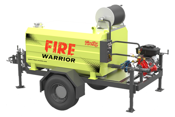 FIRE WARRIOR - Emergency Responder, Fire Truck Pump